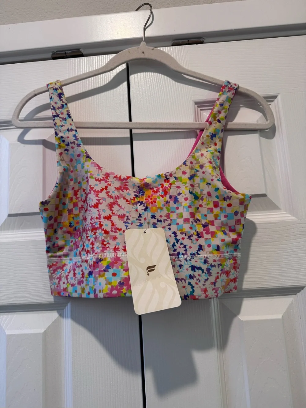 NWT Fabletics Floral Sports Bra